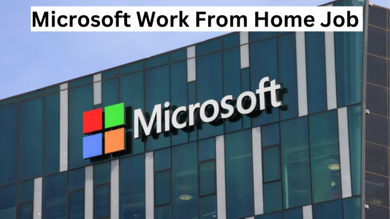 Microsoft Work From Home Job